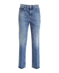 New Cropped Flare Deryn jeans in blue