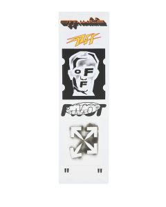 Off-White Masked Face Stickers Set