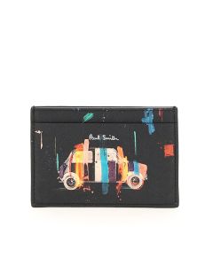 Paul Smith Logo Graphic Printed Card Holder