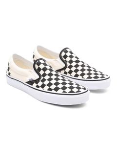 Vans Classic Checkerboard Slip-On Sneakers