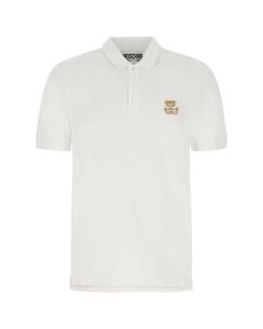 Moschino Teddy Patch Short-Sleeved Polo Shirt