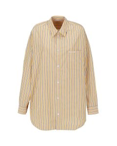 Balenciaga Striped Long-Sleeved Shirt