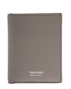 Tom Ford Logo Printed Bi-Fold Card Holder