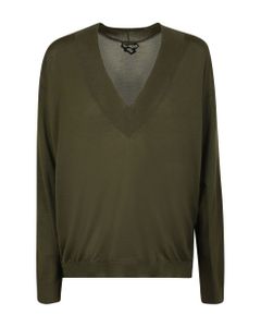Cashmere And Silk Define The Line Of This Luxurious Pullover By Tom Ford