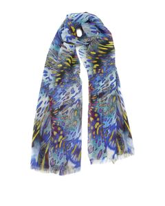 Sharon printed silk georgette scarf