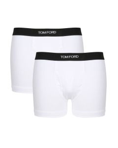 Tom Ford Logo Waistband Pack Of Two Boxers