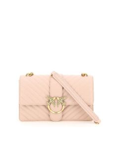 Pinko Love Classic Icon Quilted Chain Linked Crossbody Bag