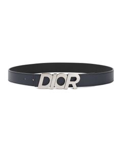 Dior Homme Logo Plaque Belt