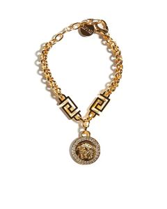Versace Medusa Pendant Chain Bracelet