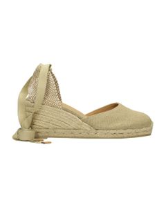 Carina-6-002 Wedges In Beige Canvas