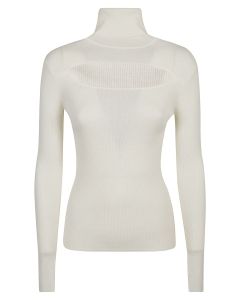 P.A.R.O.S.H. Cut Out Long-Sleeved Knit Jumper