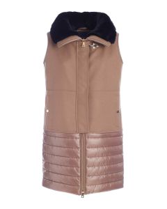 Fay Zip-Up Quilted Gilet