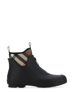 Burberry Check Detailed Raint Boots