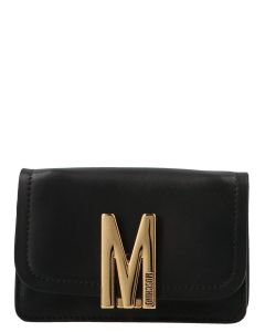Moschino M Mini Clutch Bag