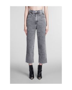 Dilali Jeans In Grey Denim