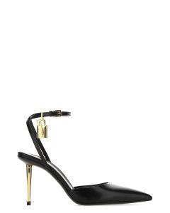 Tom Ford Pointed Toe Ankle Strap Pumps