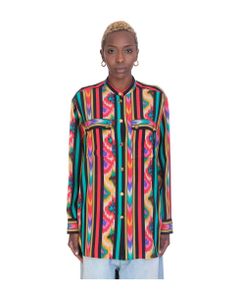 Shirt In Multicolor Silk