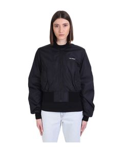 Casual Jacket In Black Polyester