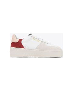 Orbit Sneakers Multicolor leather and suede low top lace-up sneaker - Orbit