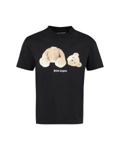Palm Angels Bear Printed Crewneck T-Shirt
