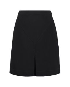 Burberry Button Detailed Front-Slit Mini Skirt