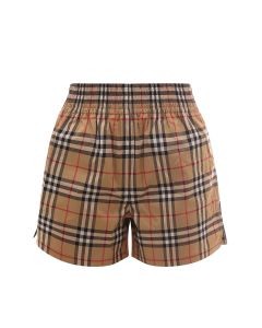 Burberry Side Stripe Vintage Check Shorts