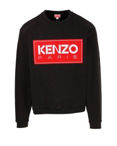 Kenzo Logo Patch Crewneck Sweatshirt