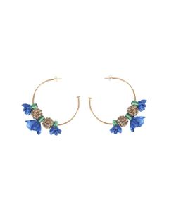 Flora Hoop Earrings