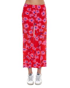 P.A.R.O.S.H. Printed Cropped Trousers
