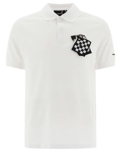 Raf Simons X Fred Perry Logo Embroidered Polo Shirt