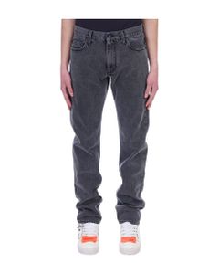 Jeans In Grey Cotton