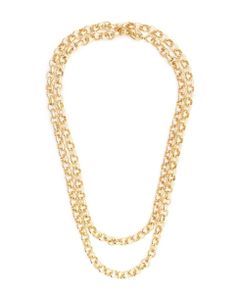 18k Gold Plated Brass Long Necklace