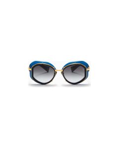 Brigitte - Blue/gold Sunglasses