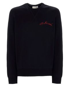 Alexander McQueen Logo Embroidery Sweatshirt