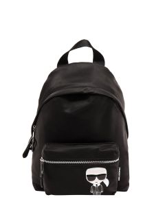 Karl Lagerfeld K/Ikonik Logo Backpack