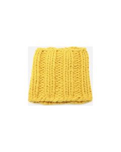 Yellow Knit Neck Warmer