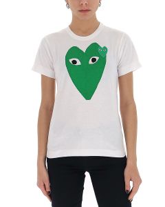 Comme Des GarÇons Play Heart Print T-Shirt