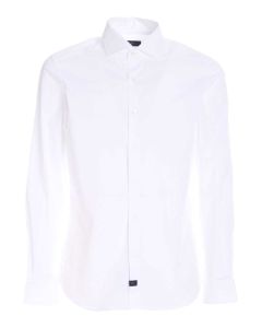 Fay Button-Up Long Sleeved Shirt