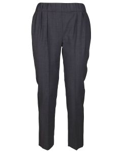Brunello Cucinelli Elasticated Cropped Pants