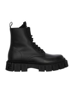 Force Leather Lace-up Boots