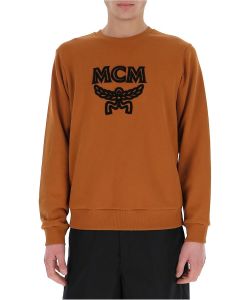 MCM Logo Embroidered Crewneck Sweater