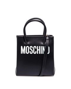 Moschino Logo Printed Tote Bag