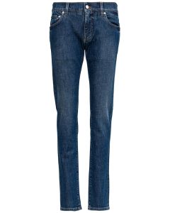Dolce & Gabbana Logo Patch Skinny Jeans