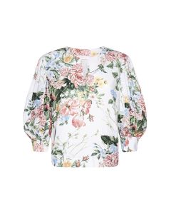 See By Chloé Floral Printed V-Neck Blouse