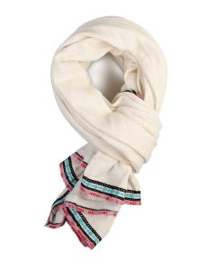 Cashmere blend scarf