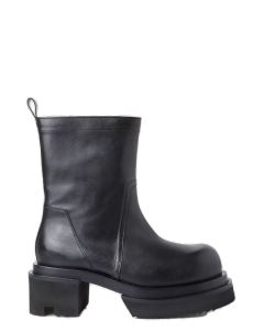 Rick Owens Tread Round toe Ankle Boots