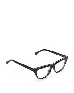 Black acetate eyeglasses