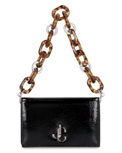 Jimmy Choo Varenne Chain-Link Clutch Bag