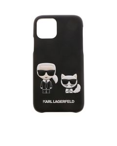 Karl and Choupette iPhone 11Pro cover in blac