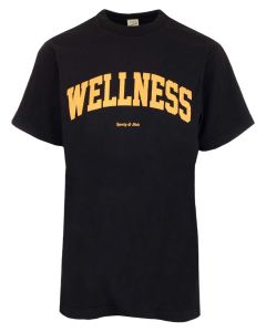 Sporty & Rich Wellness Ivy Printed Crewneck T-Shirt